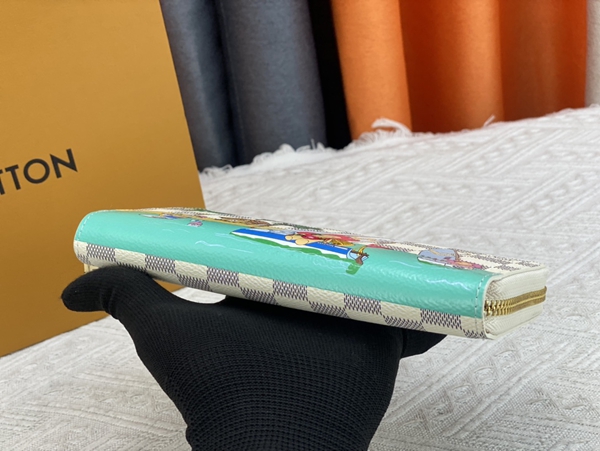 LVコピーウォレット側面デザイン